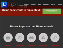Tablet Screenshot of drive-easy.ch